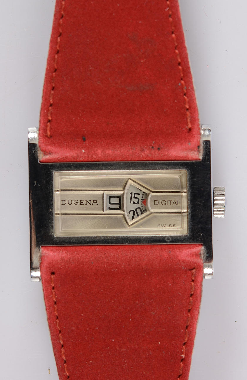 MEN'S BRACELET, Dugena, digital, 20th century.