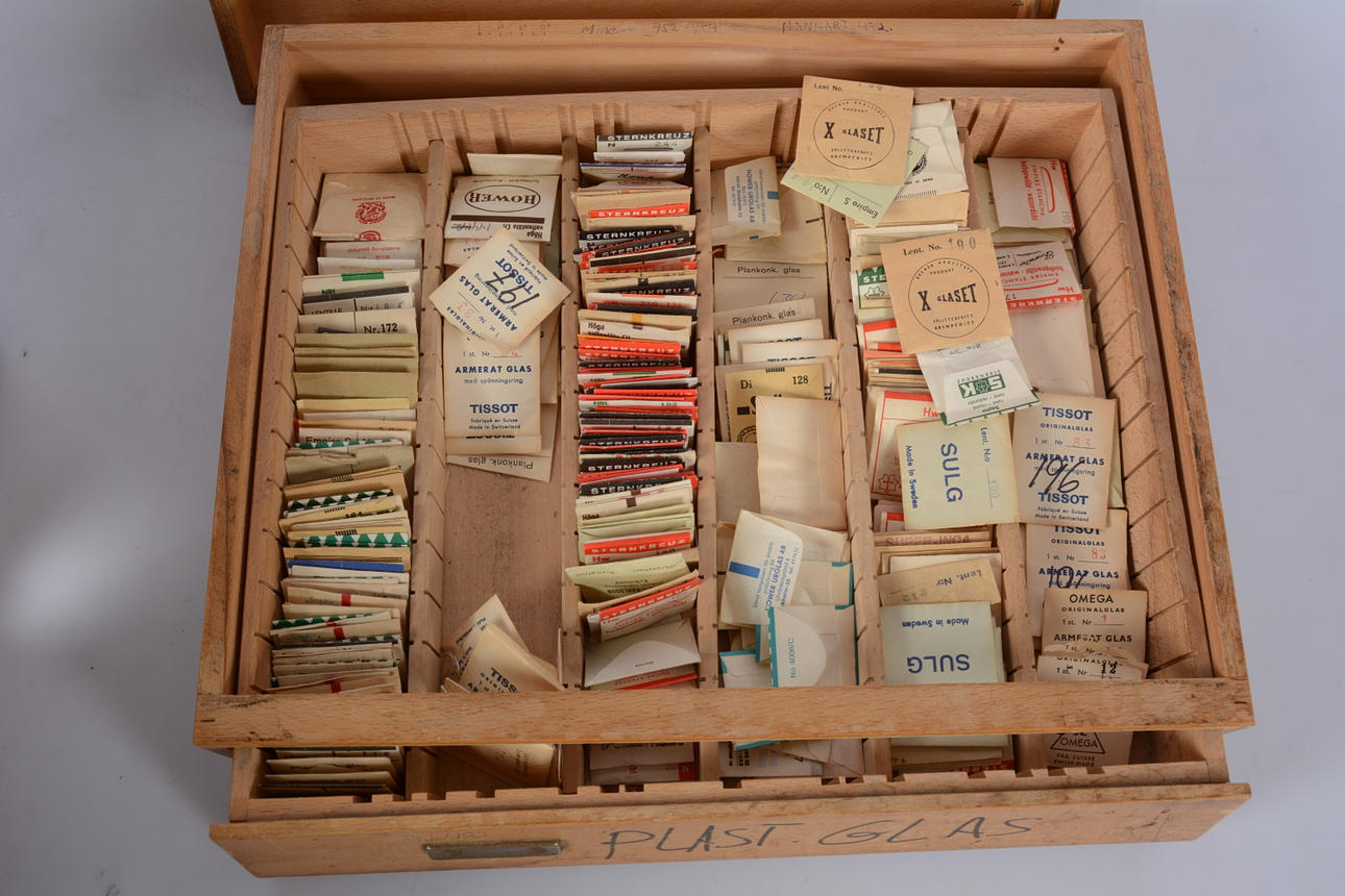 STORT PARTI, klockglas.