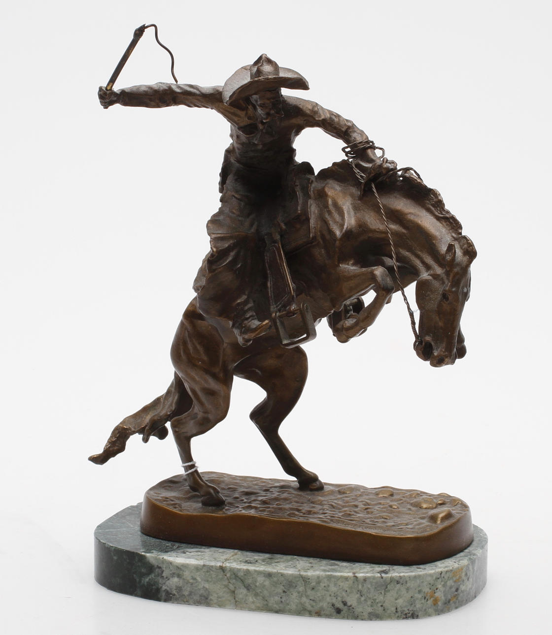 FREDRIC REMINGTON. EFTER. Skulptur, brons, 1900-tal.