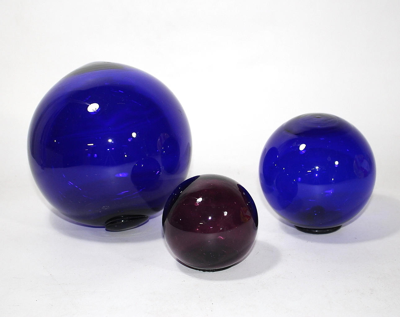 FISKEFLÖTE, 3 st, glas.