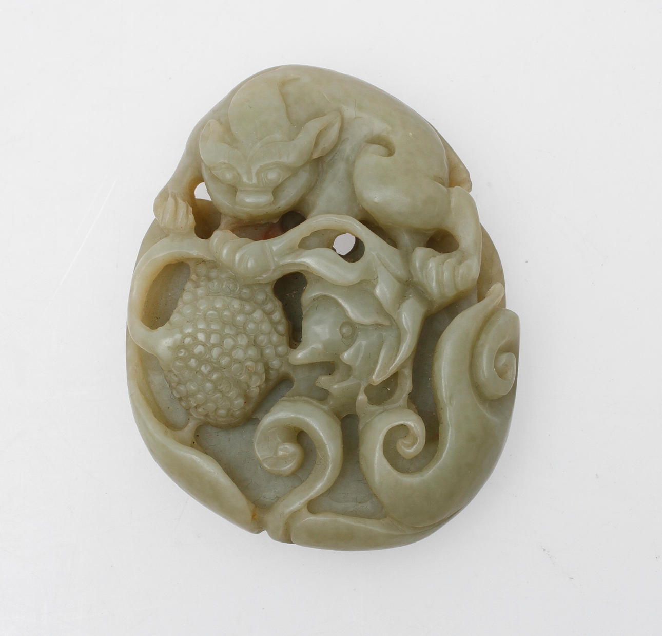 AMULETT, stenarbete, Kina.