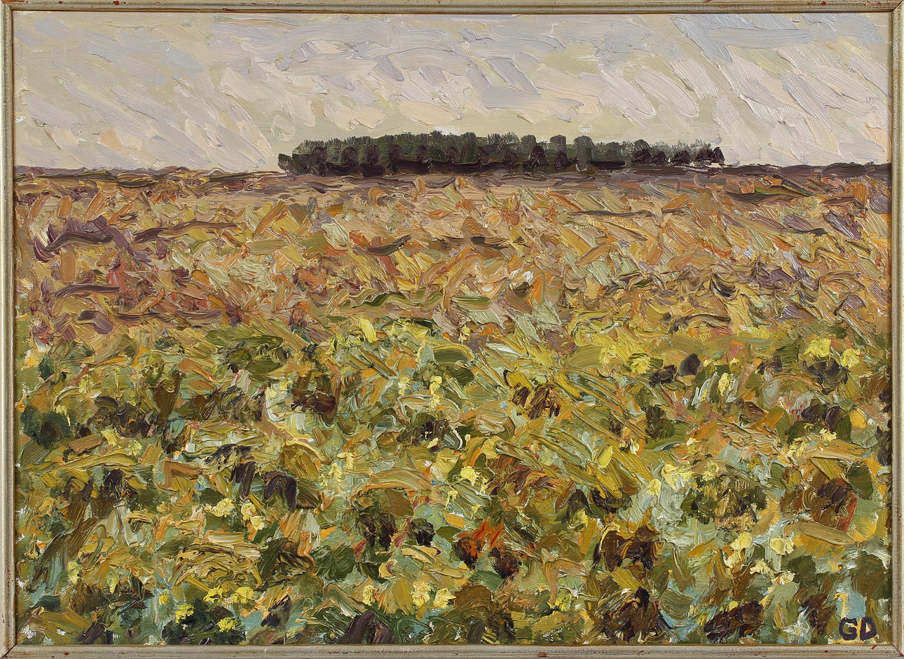 GUNNAR DAHLSTRAND. Olja på duk. Signerad.