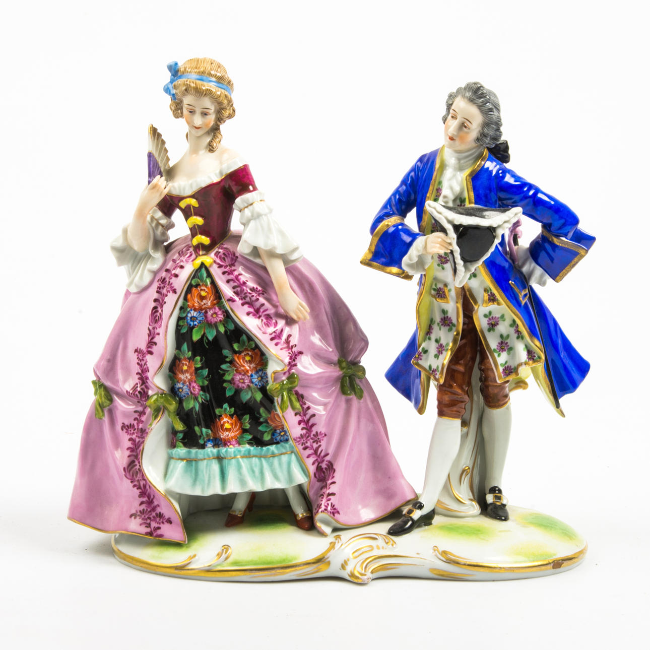 FIGUR, Porzellan, Rokoko, Dresden.