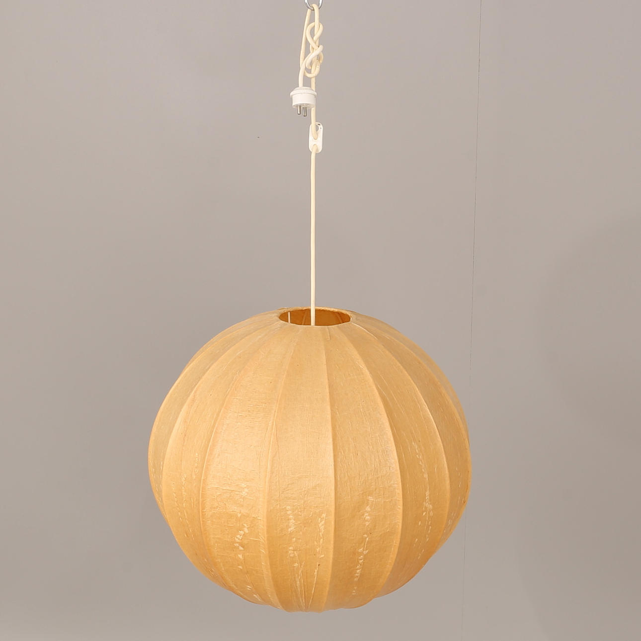 DECKENLAMPE, Pappmaché.