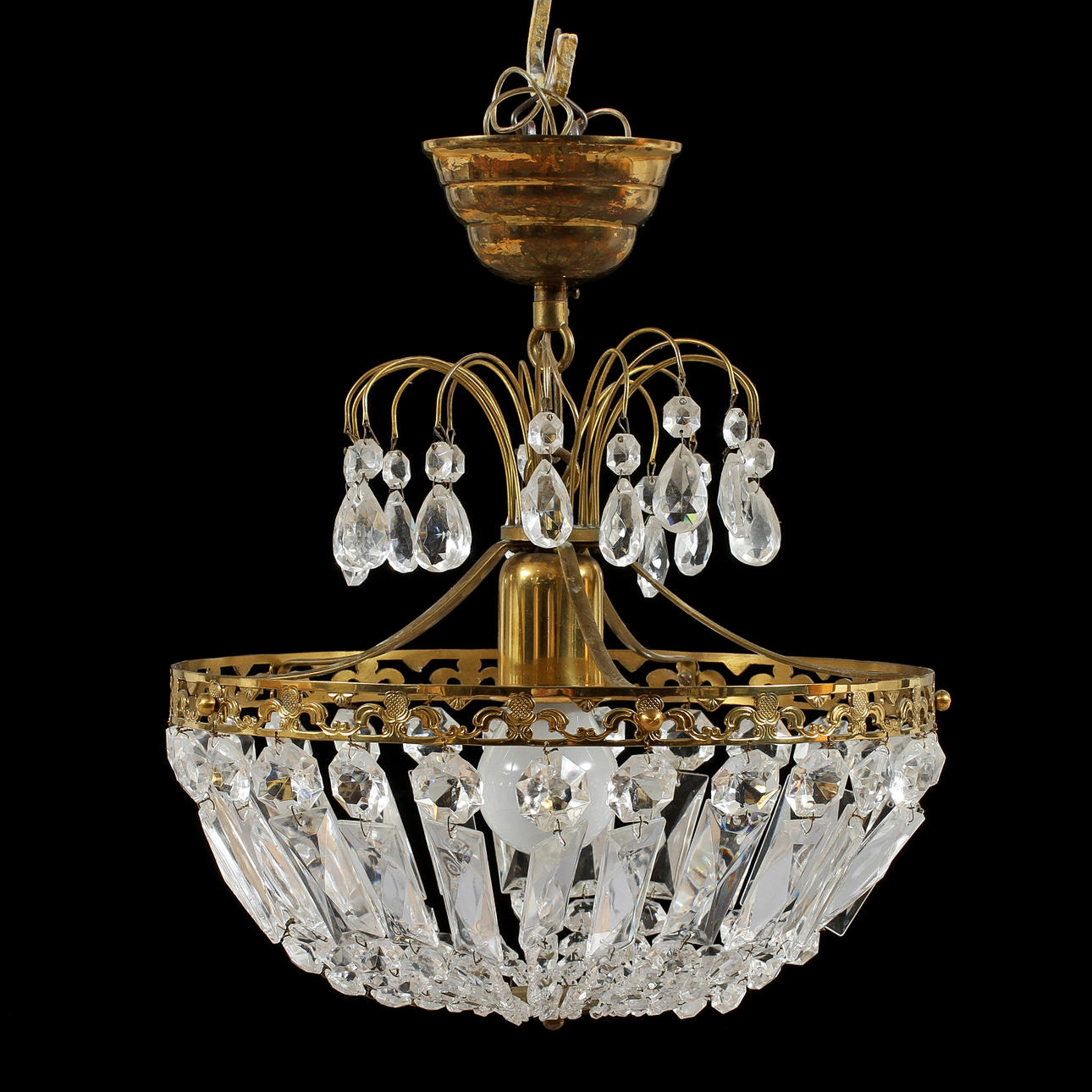 LJUSKRONA, höjd 30 cm.