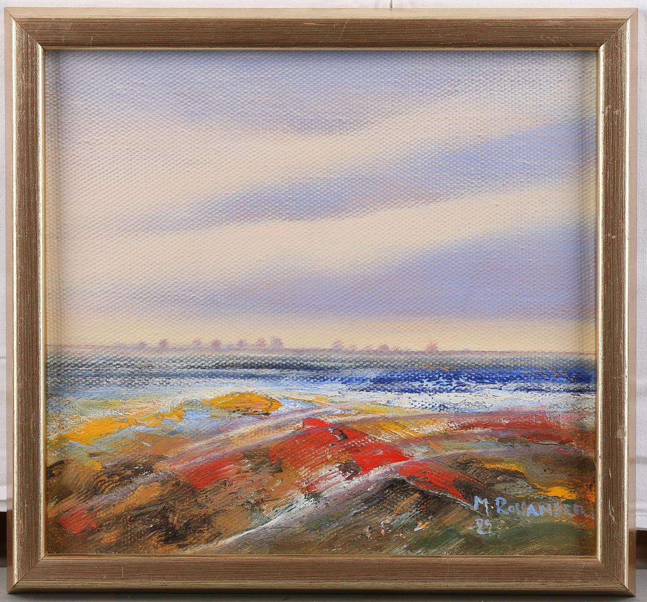 MÅNS ROSSANDER. Landskap, olja på duk, sign o daterad -89.