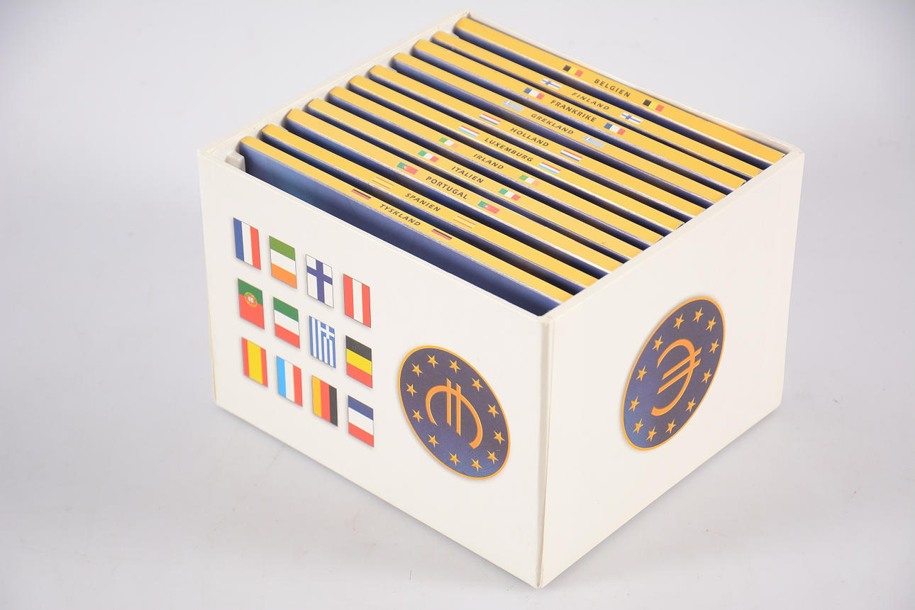 EURO COIN COLLECTION, 11 pcs.