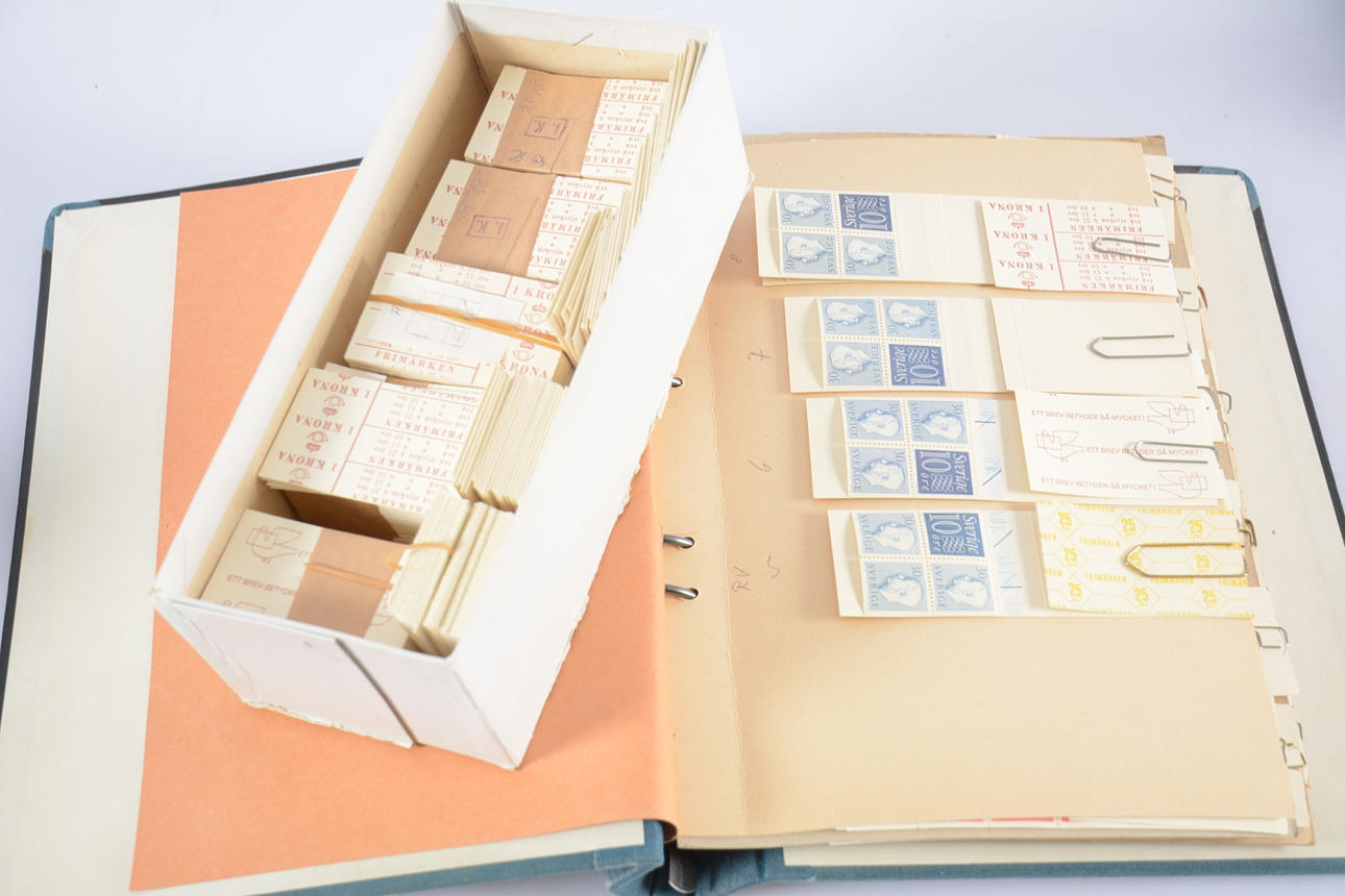 POSTFRISKA AUTOMATHÄFTEN. Sverige.