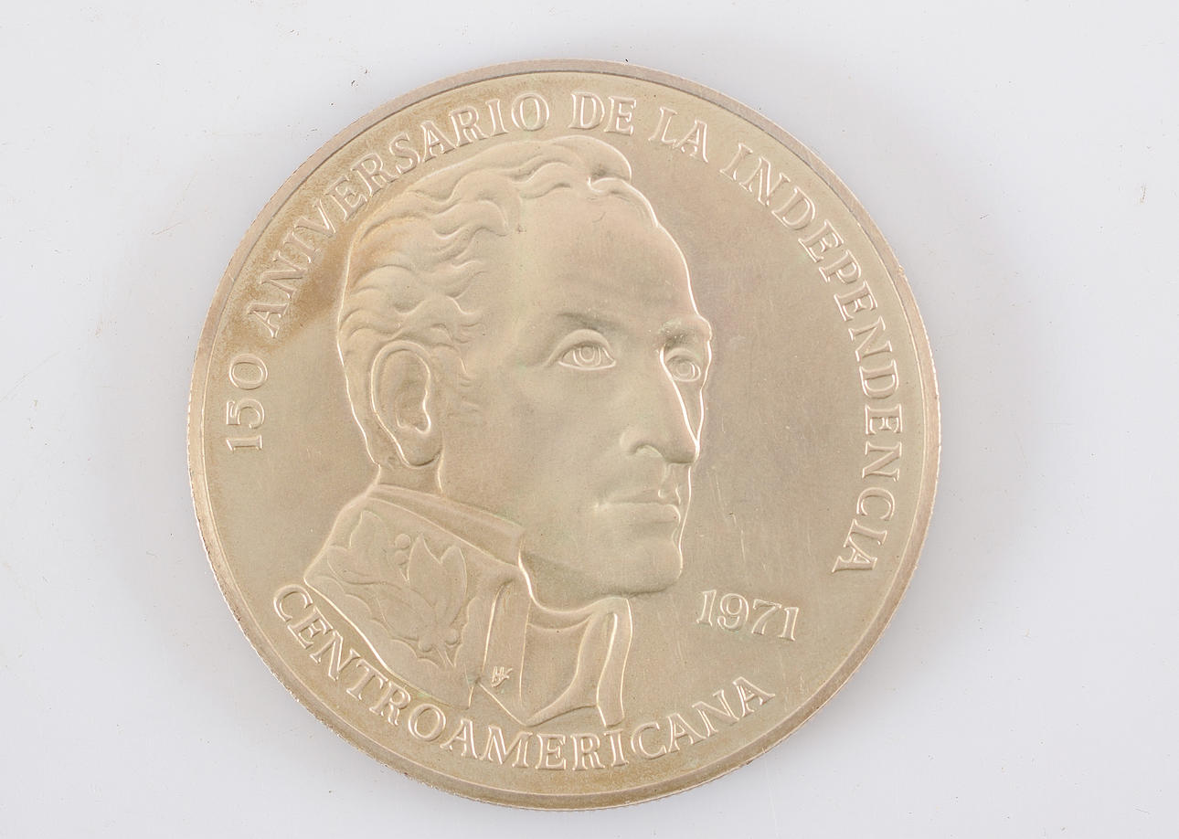 SILVER COIN, 20 Balboas, Panama, 1971.
