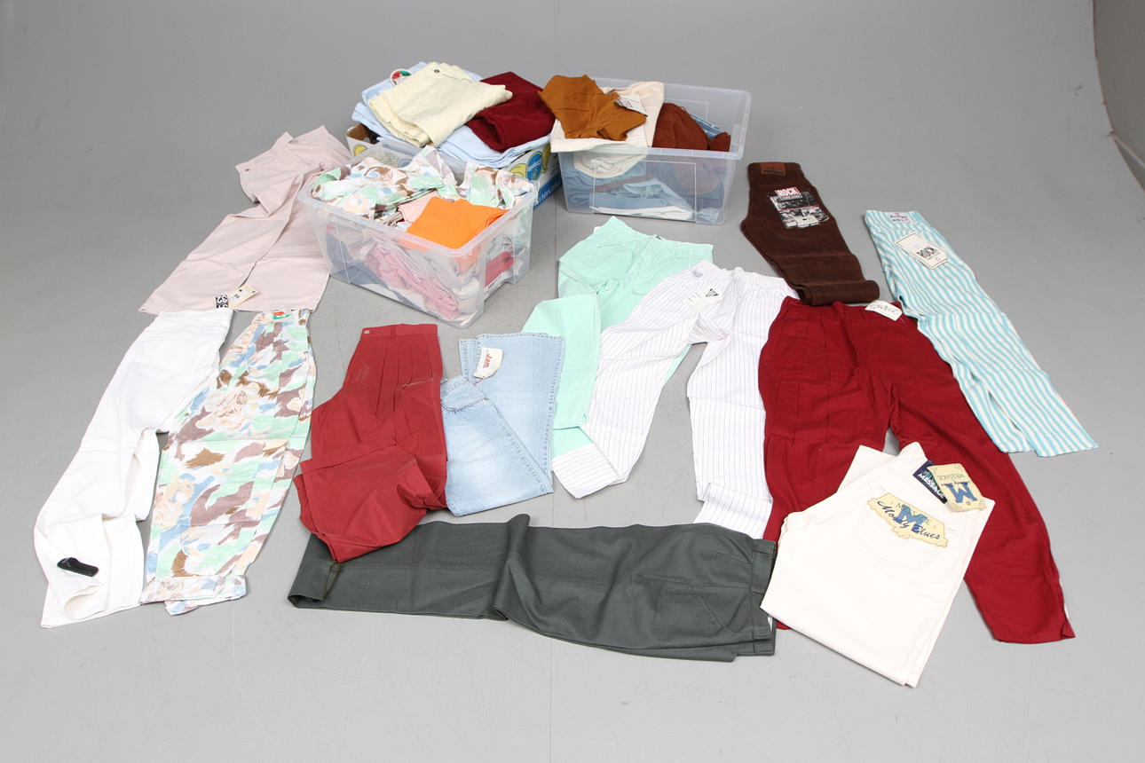 BYXOR, ca 75 st, Konkurs efter Mon-Gör AB/Kings.