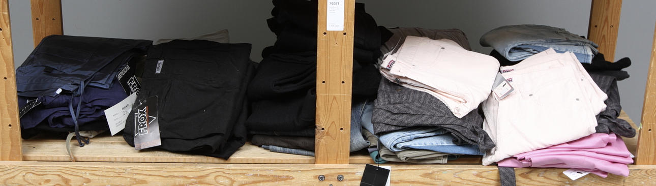 BYXOR, ca 75 st, Konkurs efter Mon-Gör AB/Kings.