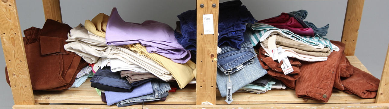 BYXOR, ca 75 st, Konkurs efter Mon-Gör AB/Kings.