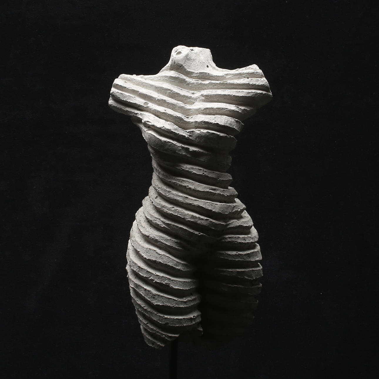 FRANK OLSON. Sculpture, signed.