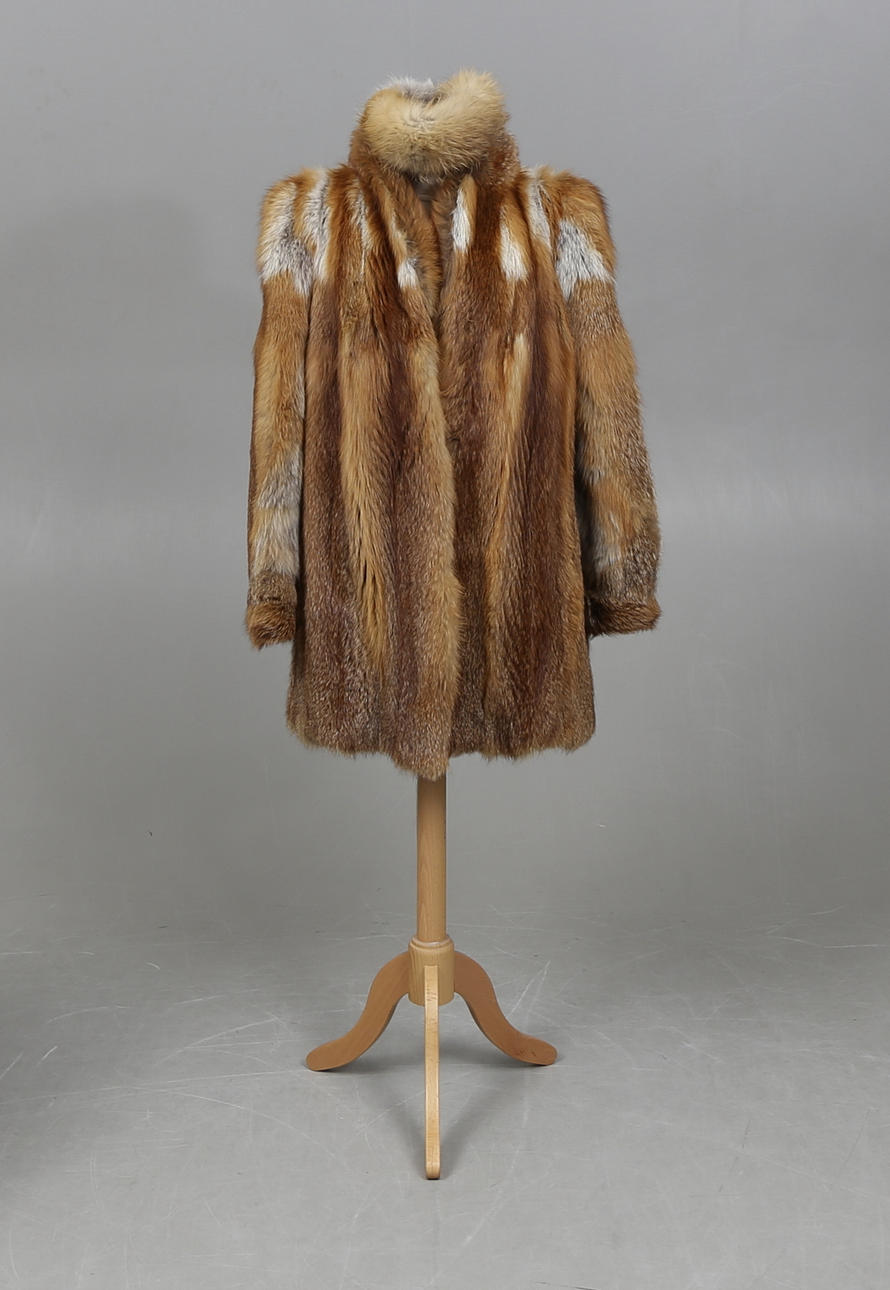 JACKE und STIRNBAND, Fuchs, Fell.