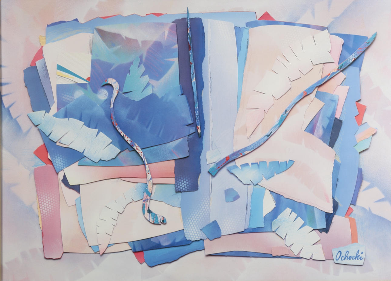 GREG OCHOCKI. Poster, "A Bruce McGaw graphics production, 1990".