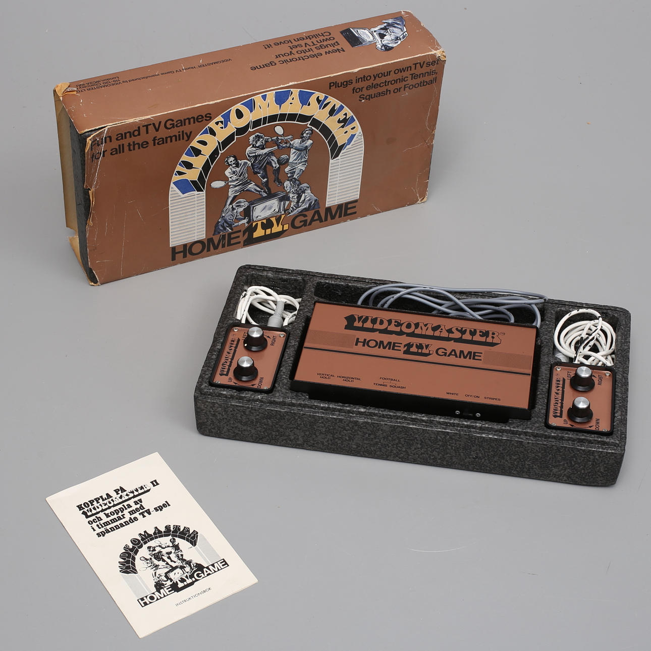 TV GAME, Videomaster, 1970s.