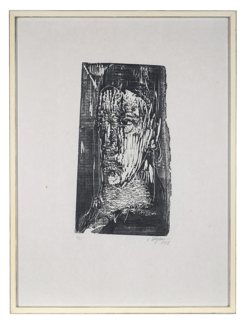 ERNST WOLFHAGEN. rostro masculino.