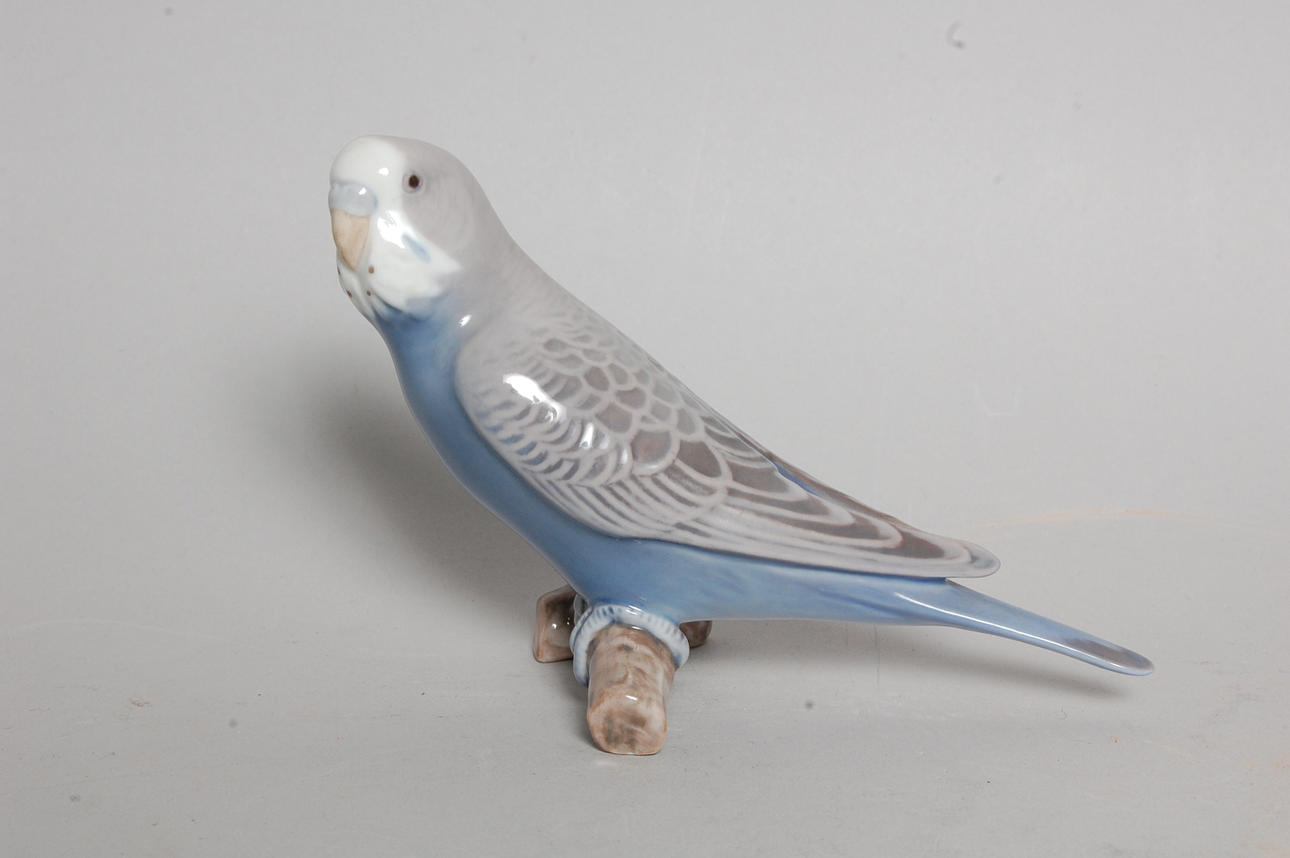 FIGURIN, porslin, undulat, Bing & Gröndahl.