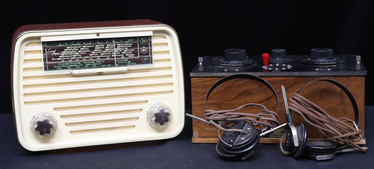 RADIO og KRYSTAL MODTAGER.