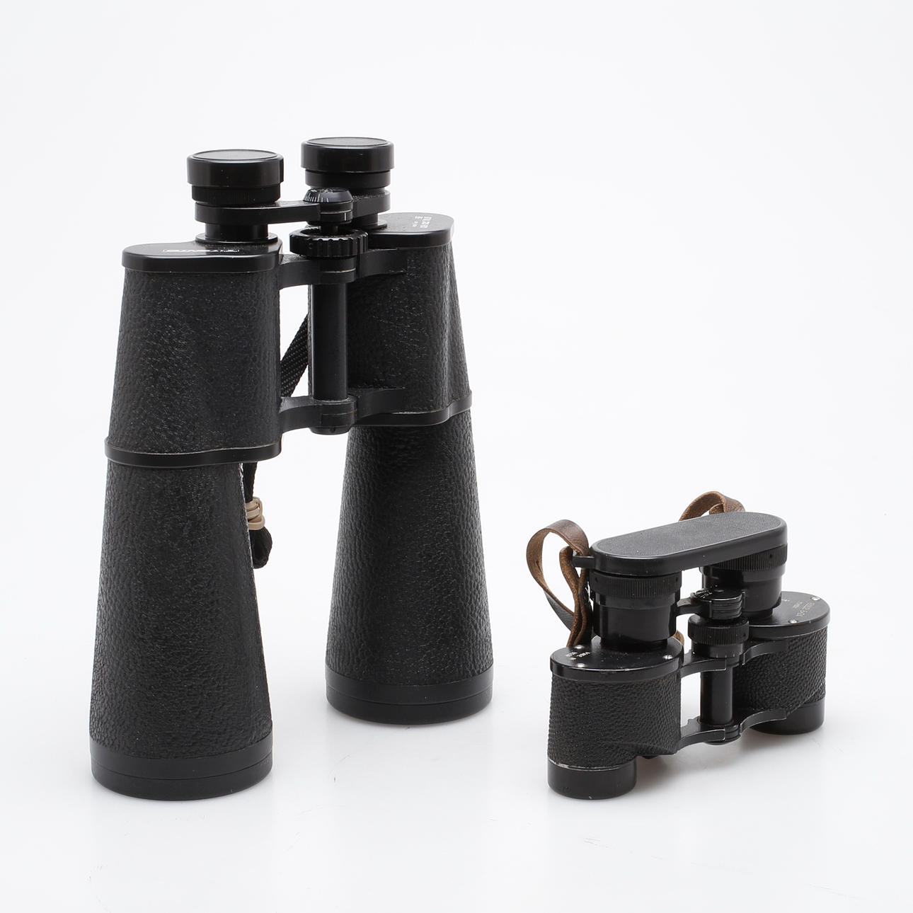 BINOCULARES, 2 piezas, Unión Soviética.