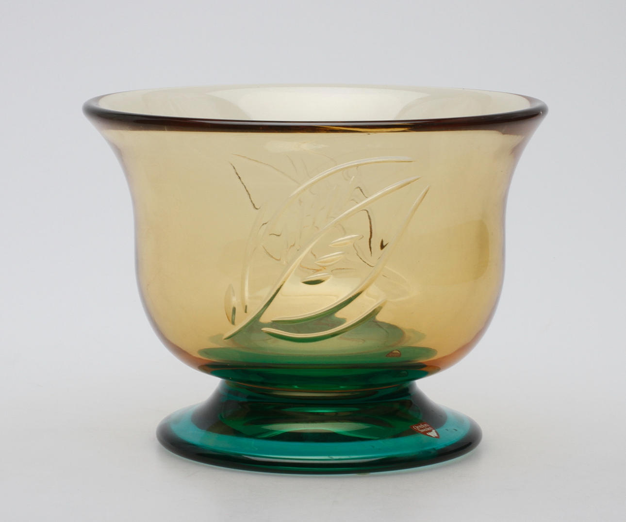 SKÅL, glas, Gunnar Cyrén, Orrefors, sign.