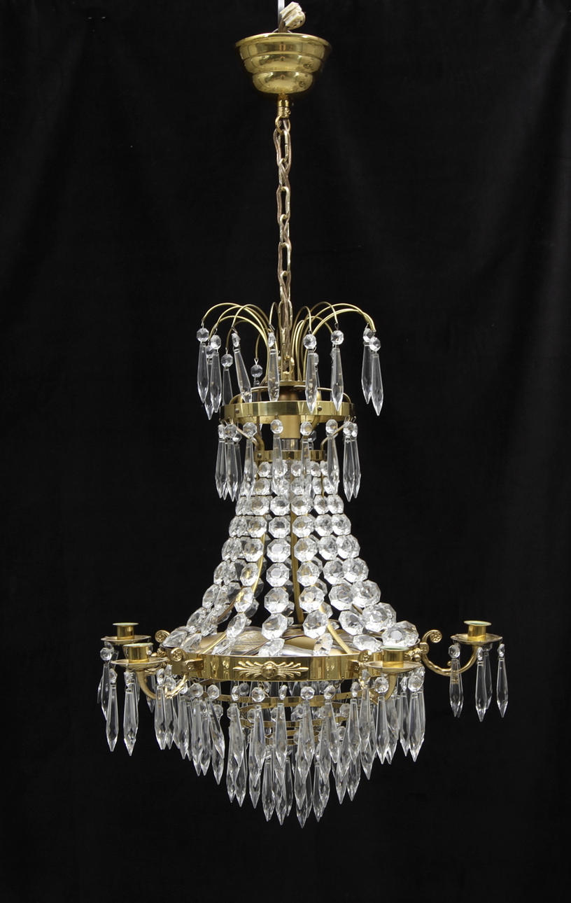 LJUSKRONA, empirstil, 1900-tal.