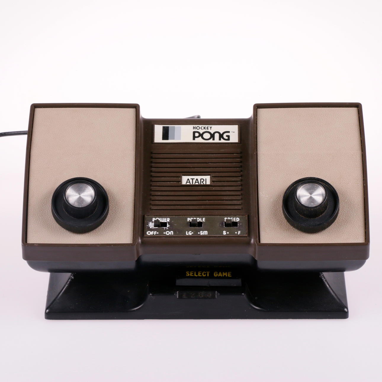 TV GAME, "Hockey Pong", Atari, 1973.