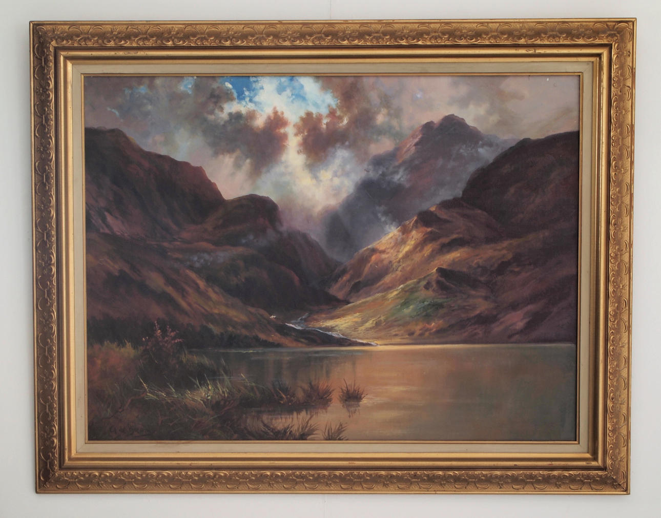 OIL PAINTING, SIGN. BREANSKY.