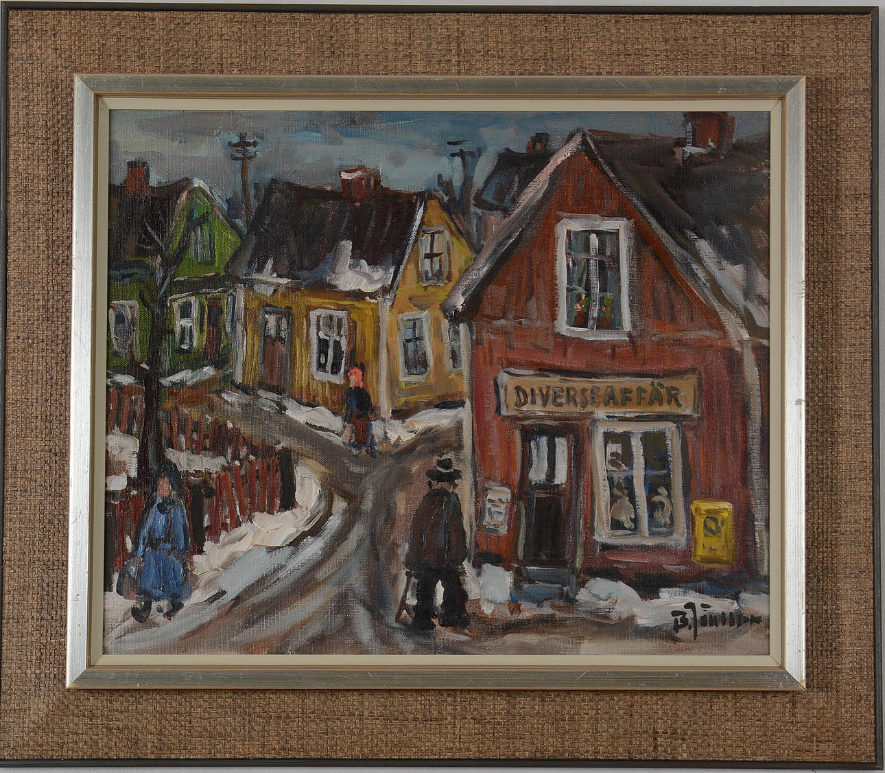 BROR JÖNSSON. Olja på duk.