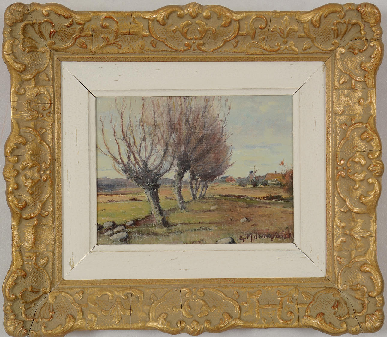 ERIK MALMQVIST. Olja på pannå.