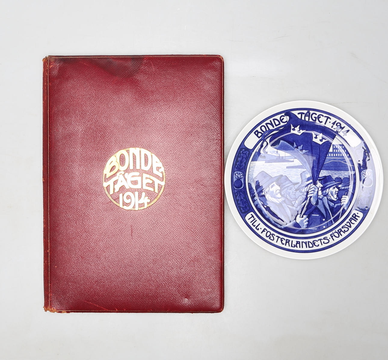 DER BAUERNZUG 1914, BUCH UND TELLER, 1914.