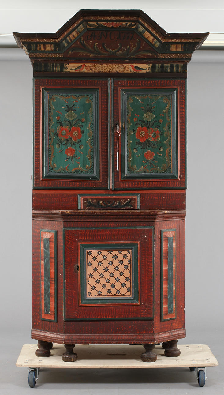 SKÅP, allmoge, 1700/1800-tal.