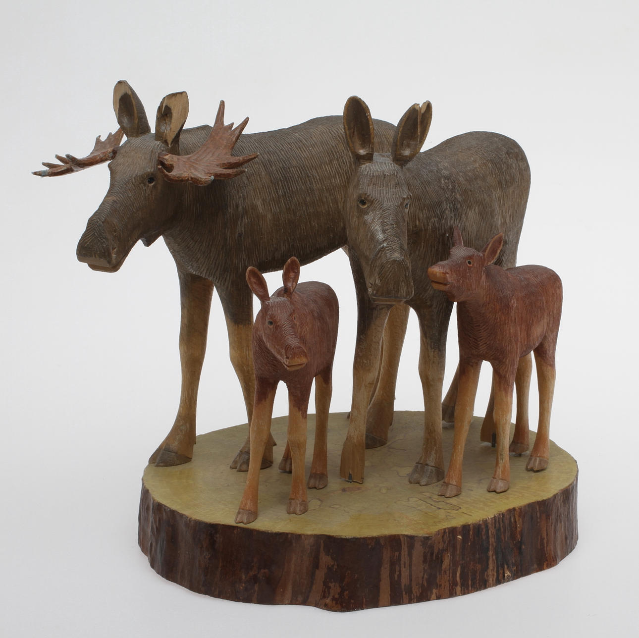 FIGURIN, träskuren, signerad Gunnar Fredin 92.