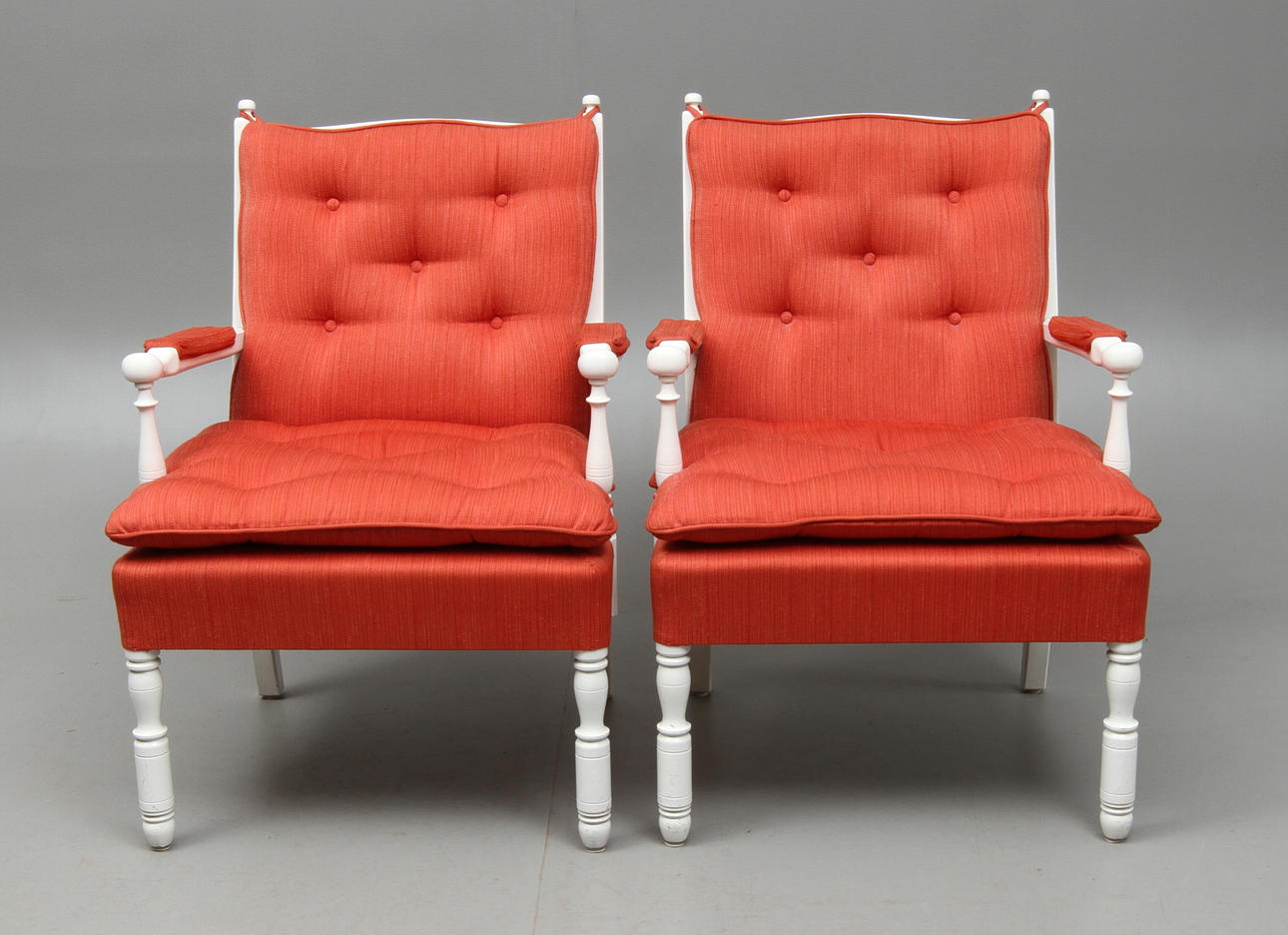 FÅTÖLJER, ett par, 1900-talets andra hälft.