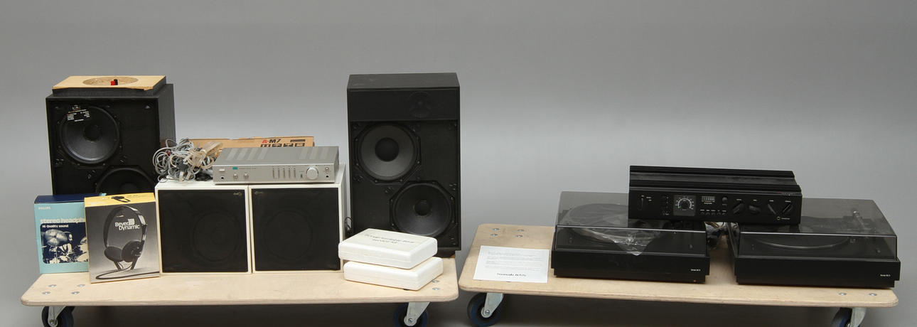 PARTI LJUDANLÄGGNING med mera, mestadels Sonab.