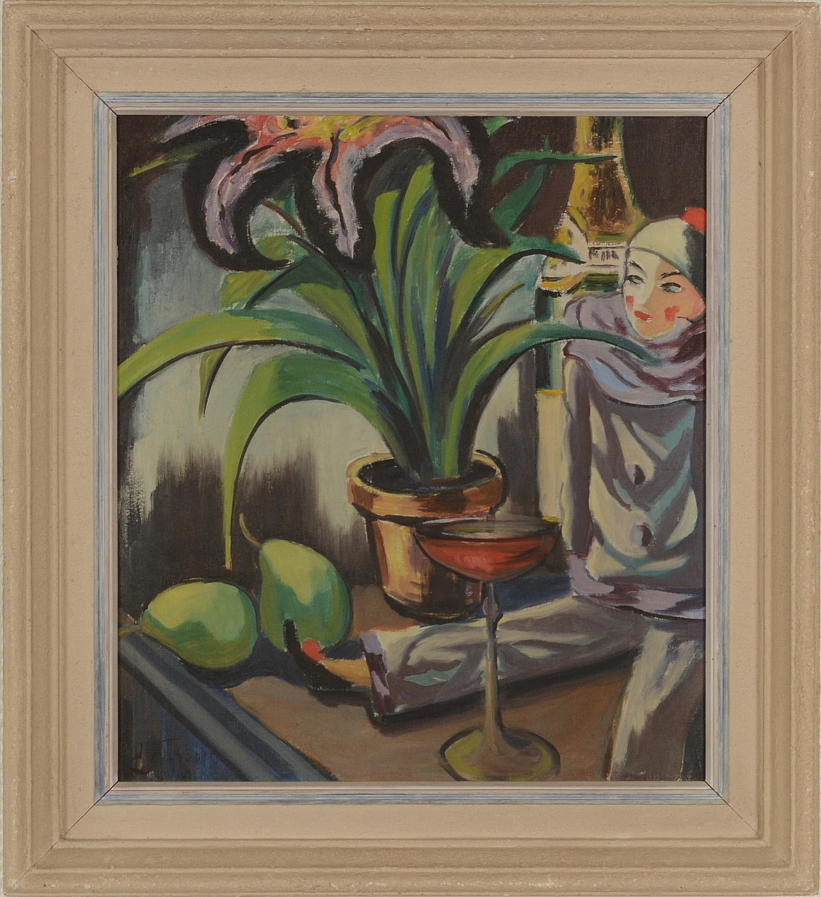 JACK EICHBORN. Olja på duk.