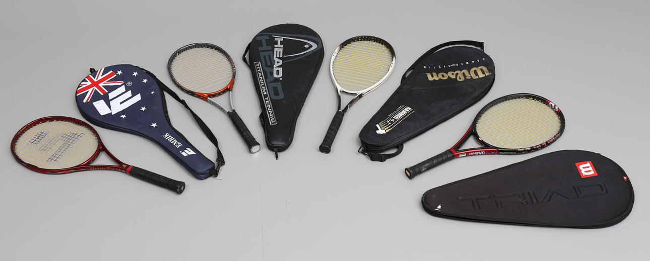 TENNISRACKET, 4 st.