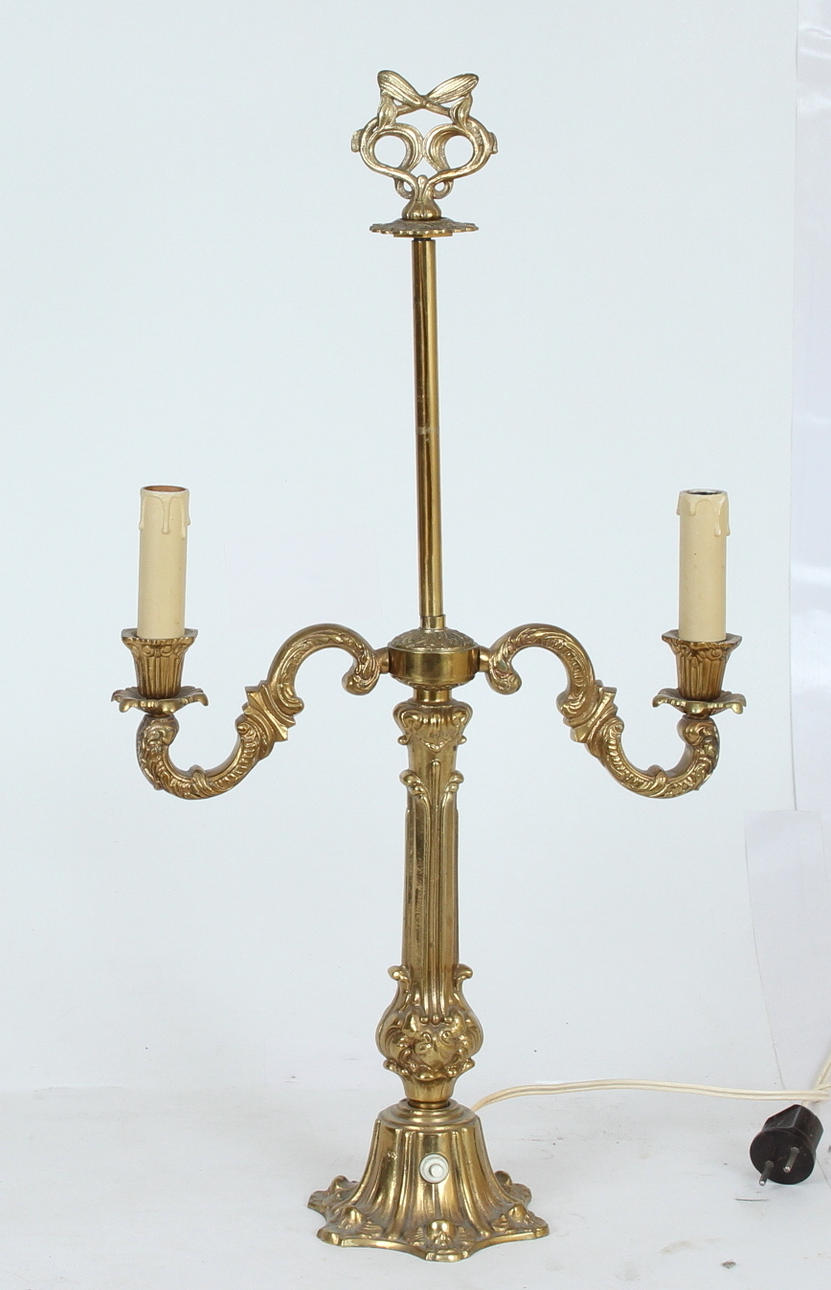 TABLE LAMP, 2 light points, ore.