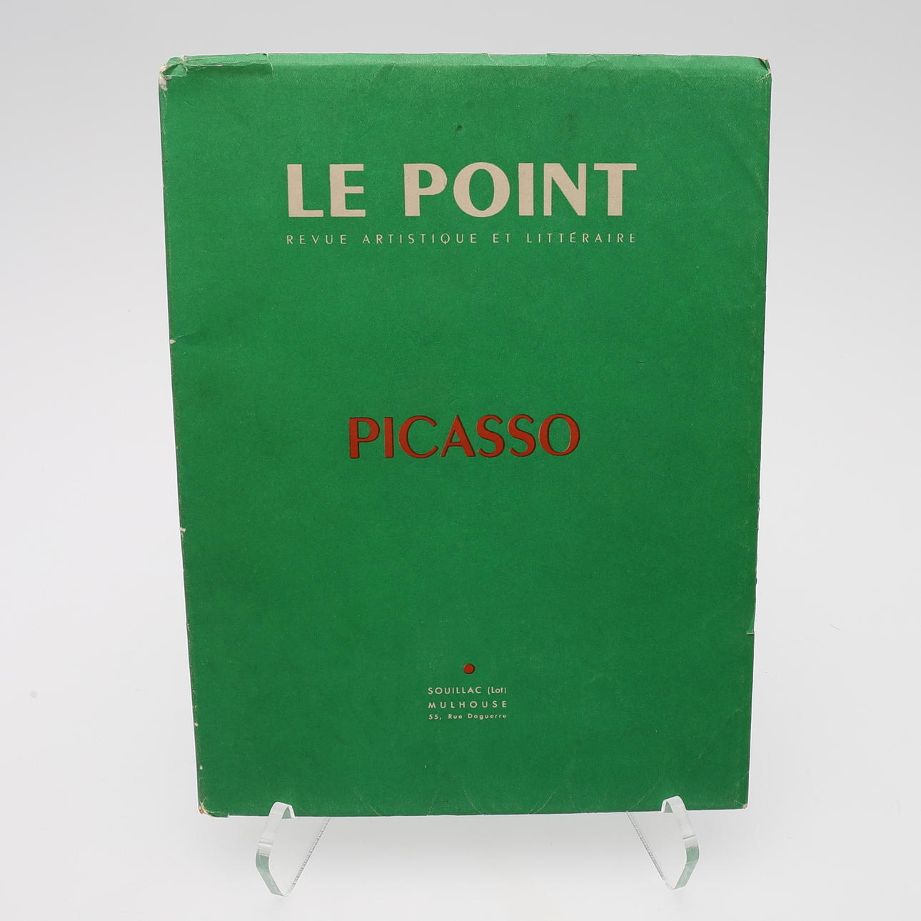 ROBERT DOISNEAU TRIFFT PABLO PICASSO IN LE POINT.