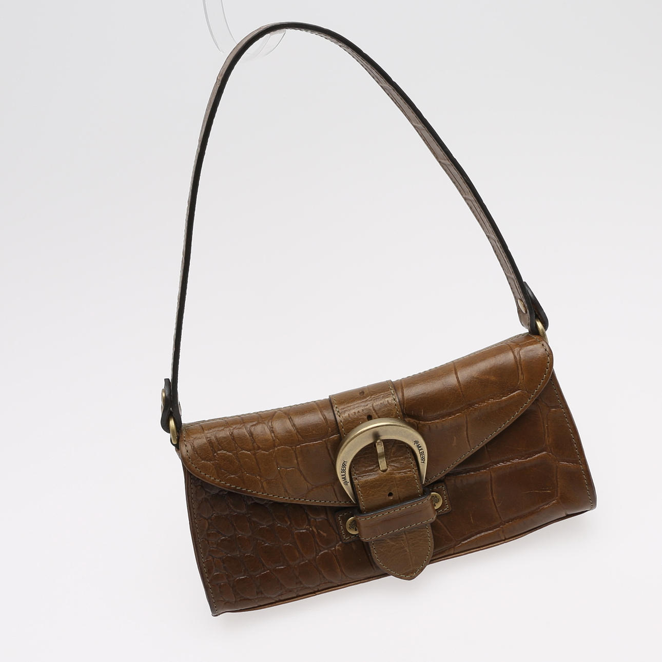 HANDBAG, MULBERRY, "Congo", brown leather with.