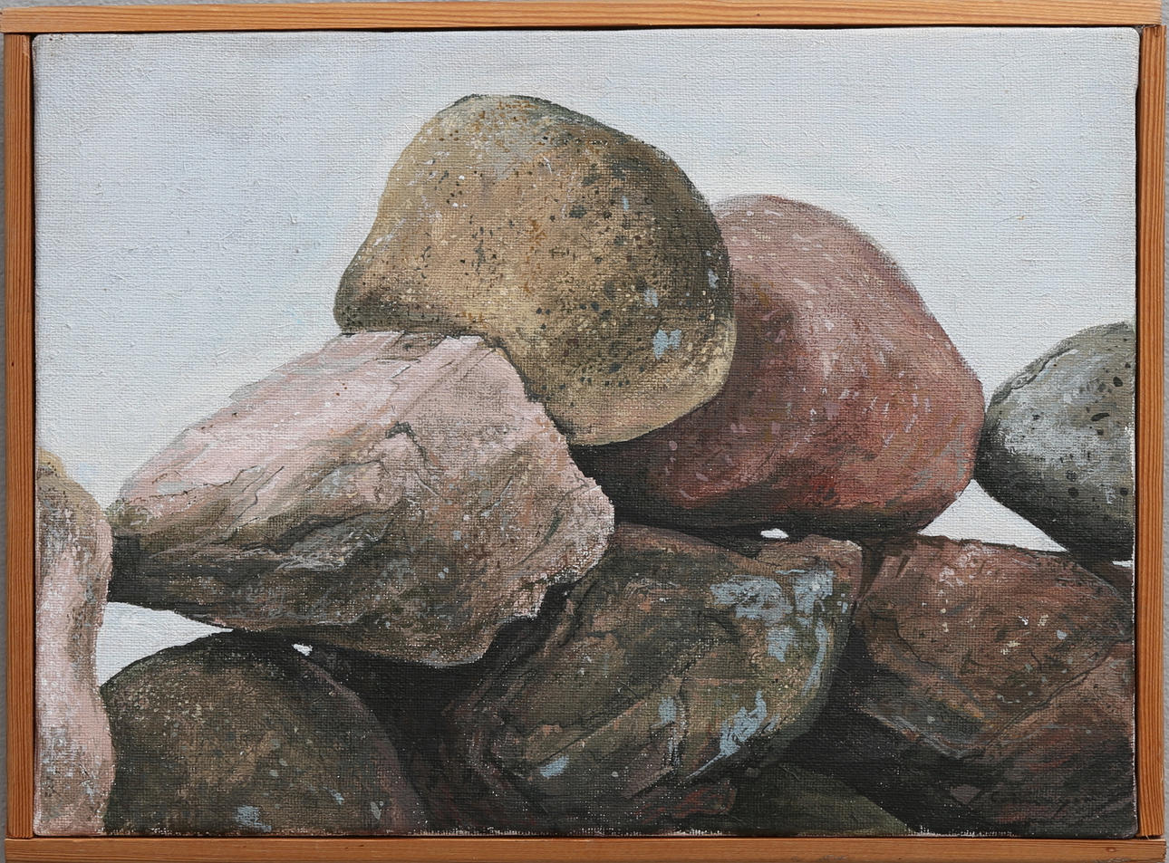 GÖSTA CALMEYER, "Stengärdsgård Ängakåsen", signiert.