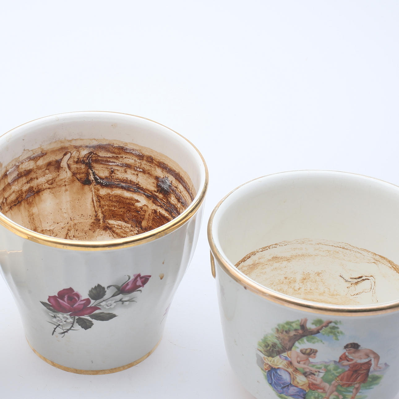 OUTER LINING, 3 pcs, Upsala-Ekeby-Gefle, 1900s. Ceramics