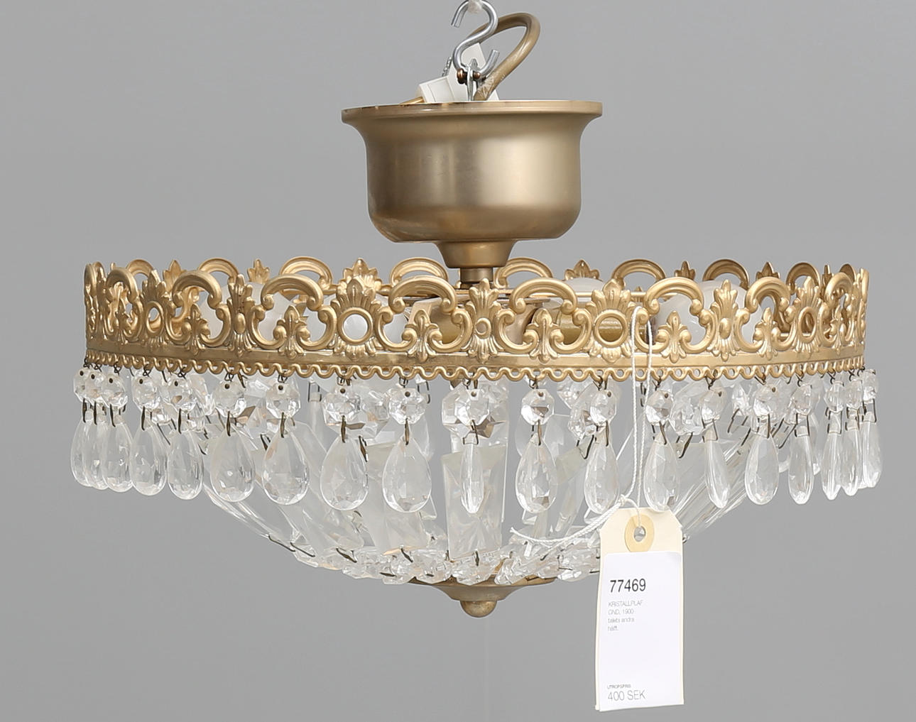 KRISTALLPLAFOND, 1900-talets andra hälft.