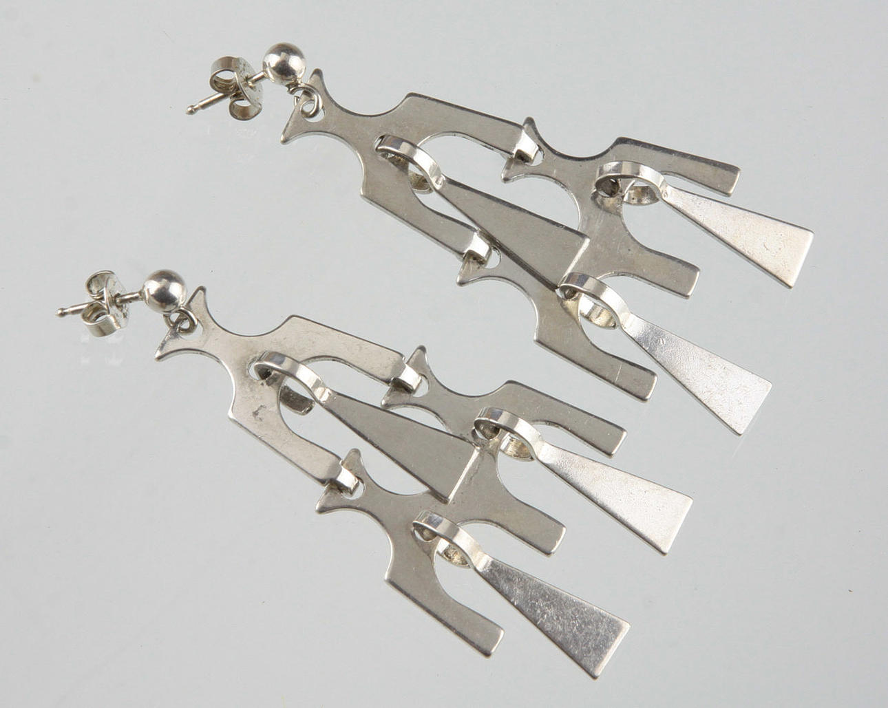 DESIGNER ÖRHÄNGEN I SILVER 925, DAVID ANDERSEN.