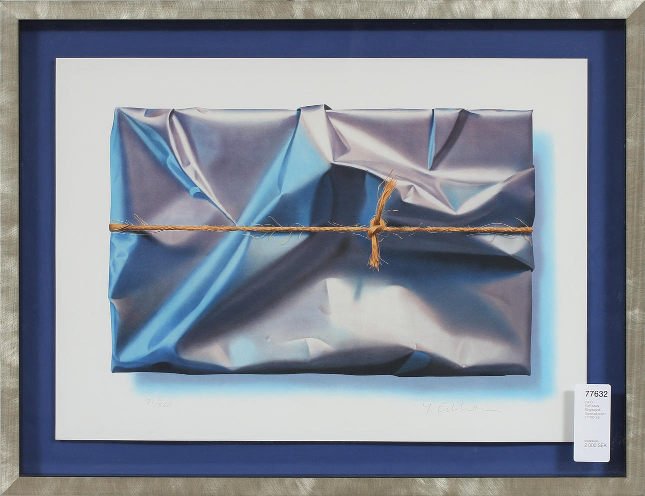 YRJÖ EDELMAN. Färglitografi. Signerad och nr 71/360.