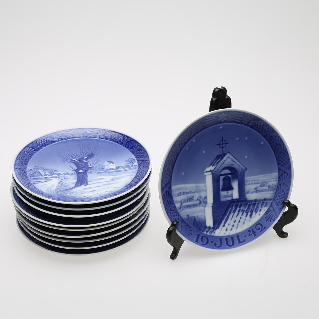 JULEPLATTER, KONGELIG KØBENHAVN, 1940-1949.