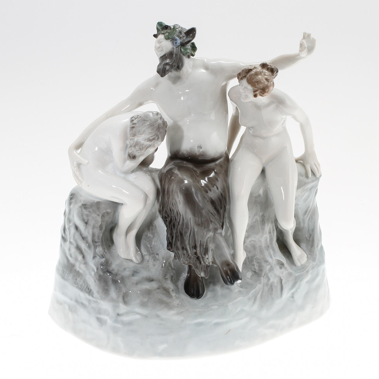 FIGURIN, porslin, Walter Schott.