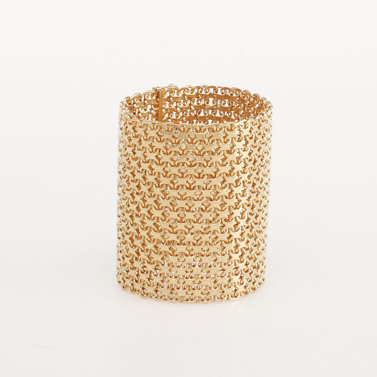 ARMBÅND, 18 karat guld, vægt 169,7 gram.