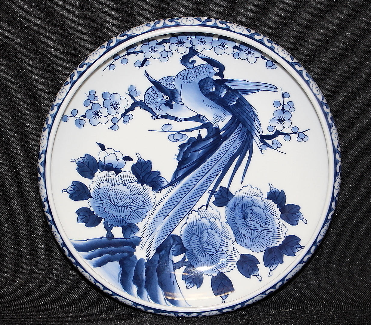FAT , porslin, Påfågel, IMARI, 1900-tal.