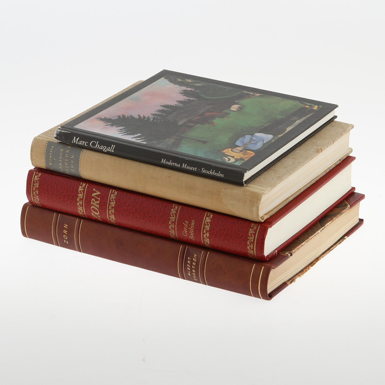 BÖCKER, 6 st om konst.